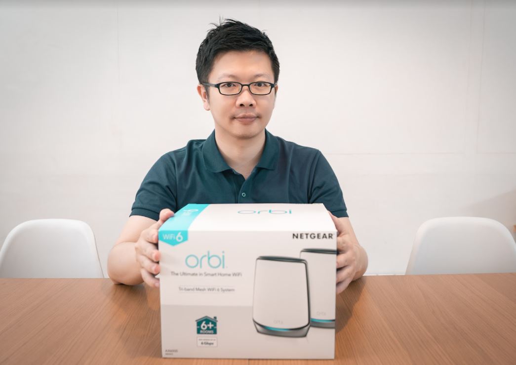 Netgear Orbi路由器外包裝