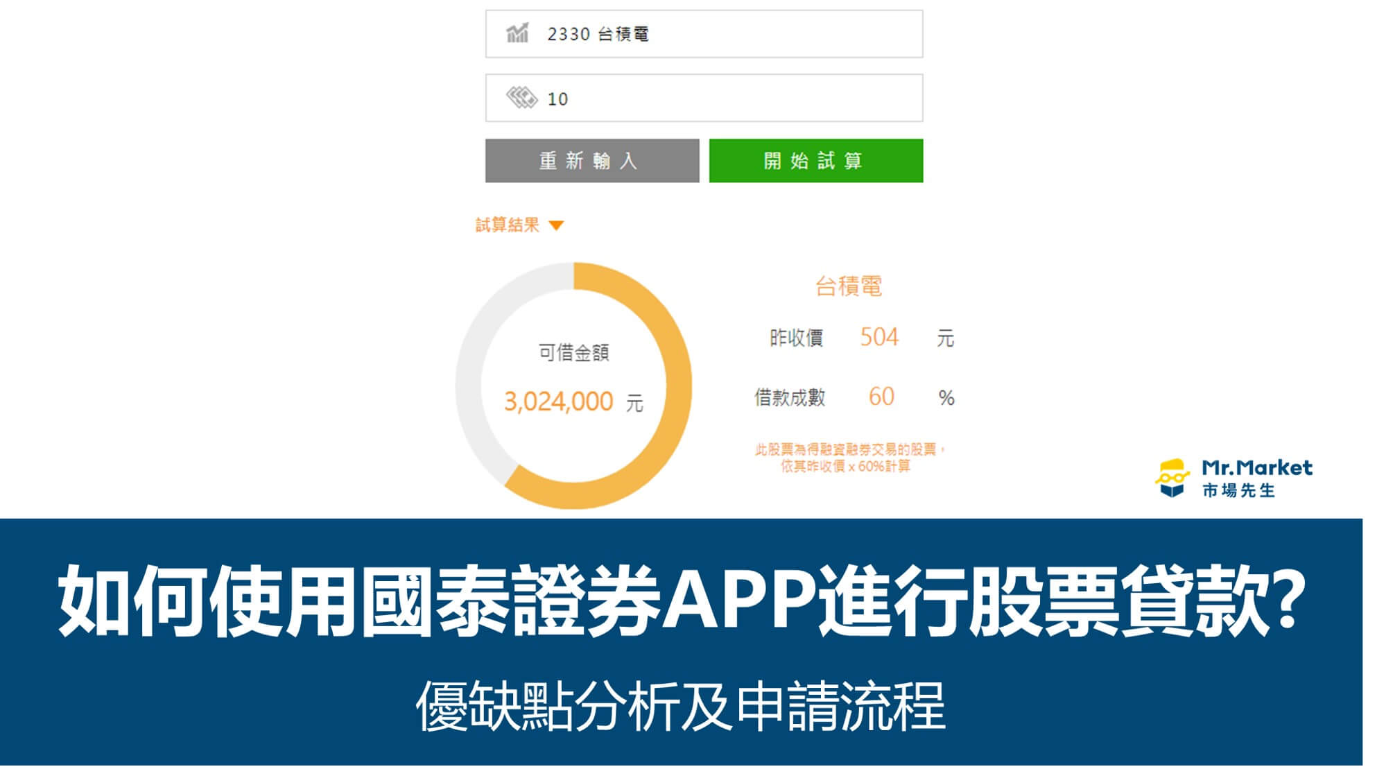 如何使用國泰證券APP進行股票貸款? 優缺點分析及申請流程